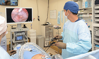 鼠径ヘルニアの内視鏡手術（腹腔鏡下鼠径ヘルニア手術）